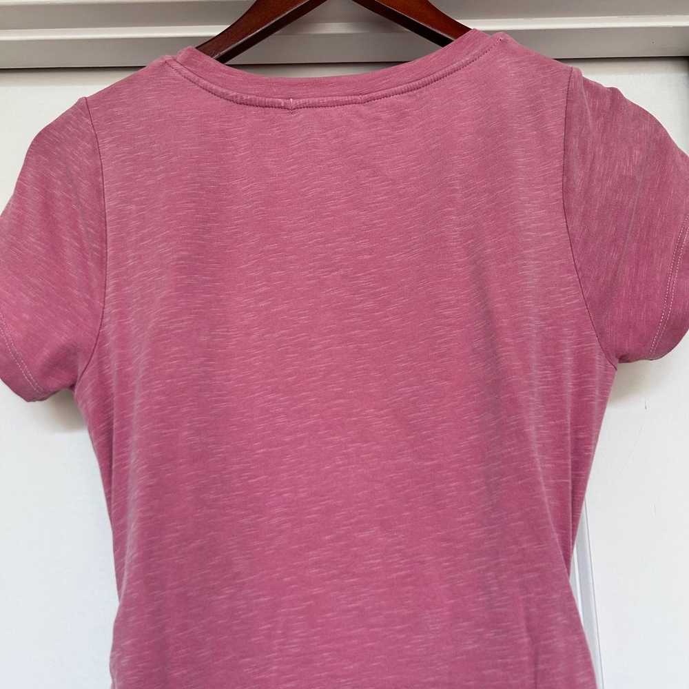 Pink Sundry Ruched T-Shirt Dress size 0 - image 7