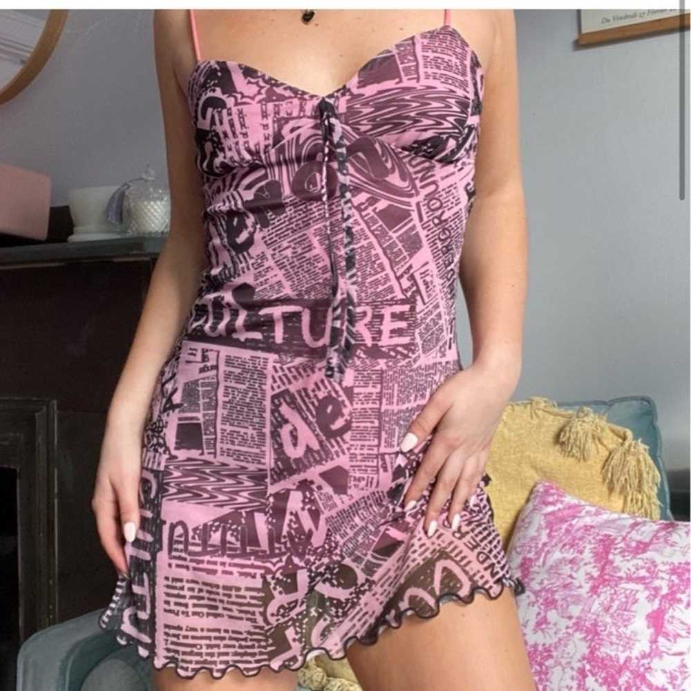 hot pink mini dress from urban outfitters - image 2