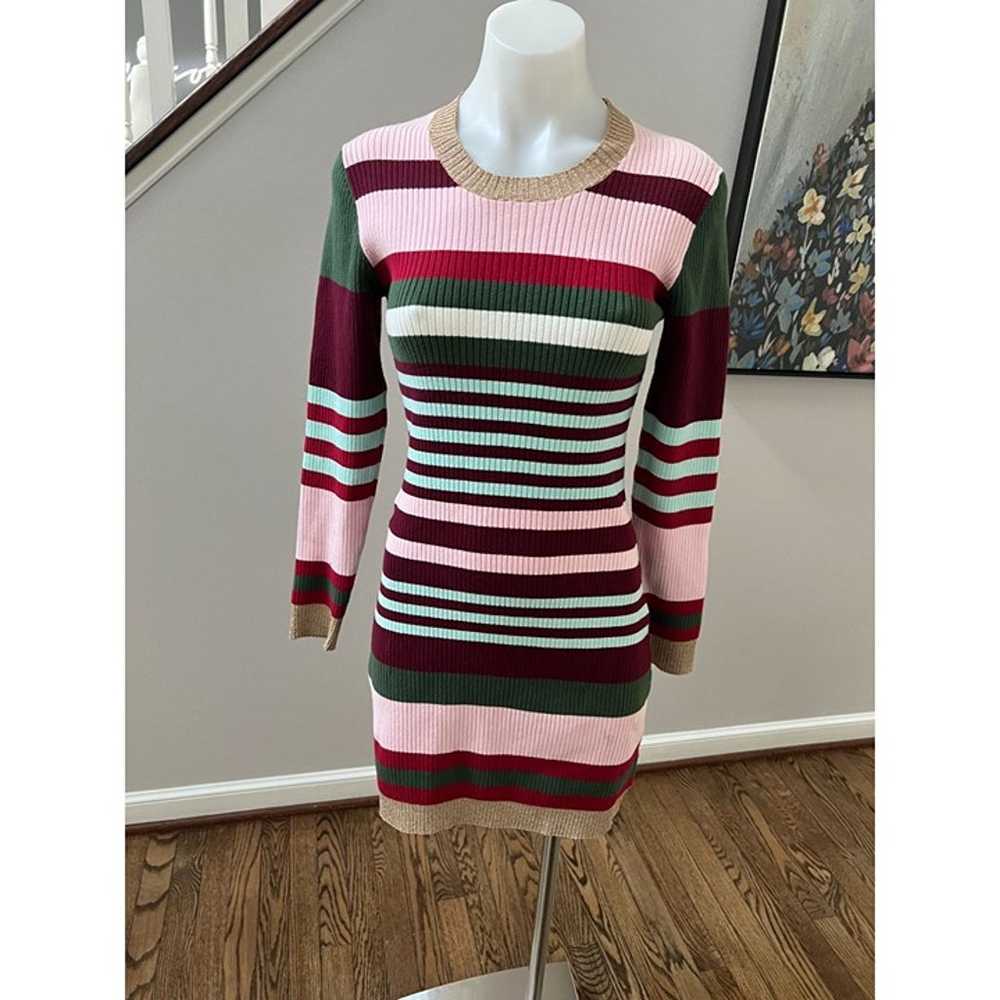 PARKER Odin Knit Long Sleeve Sweater Mini Dress S… - image 3