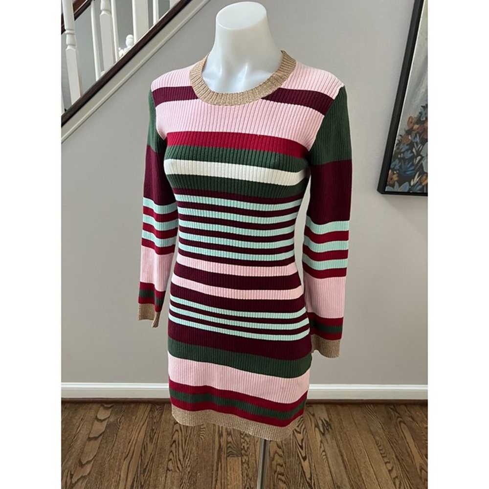 PARKER Odin Knit Long Sleeve Sweater Mini Dress S… - image 4