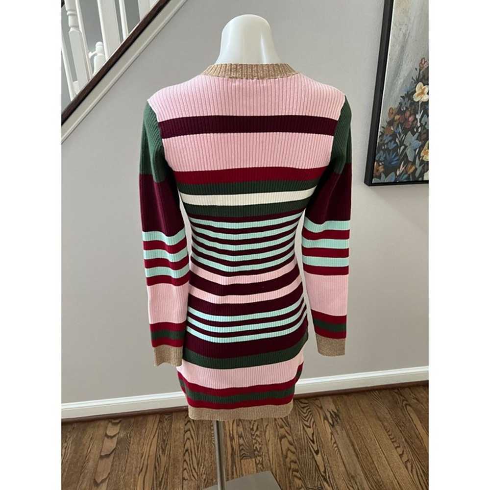 PARKER Odin Knit Long Sleeve Sweater Mini Dress S… - image 5