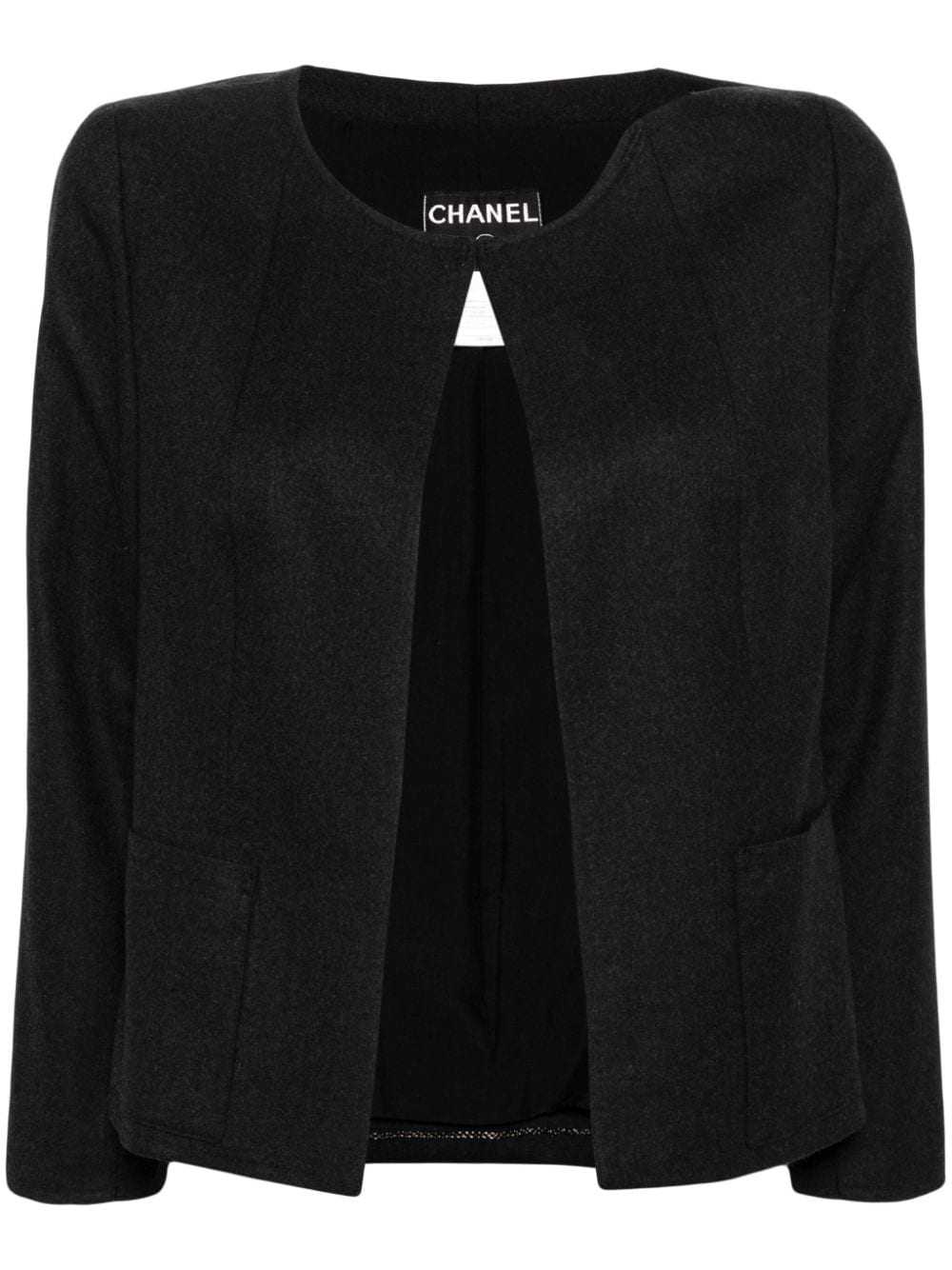 CHANEL Pre-Owned 2000 blouson jacket - Black - image 1