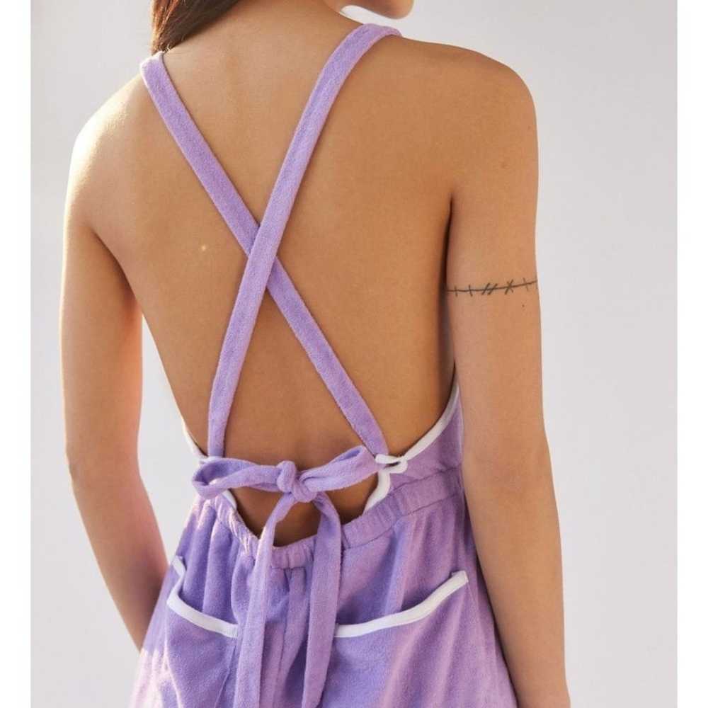 Urban Outfitters Kaley Terrycloth Open-Back Rompe… - image 3