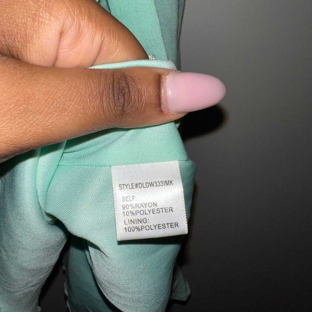 Altar’d State Mint Green Mini Wrap Dress - image 9