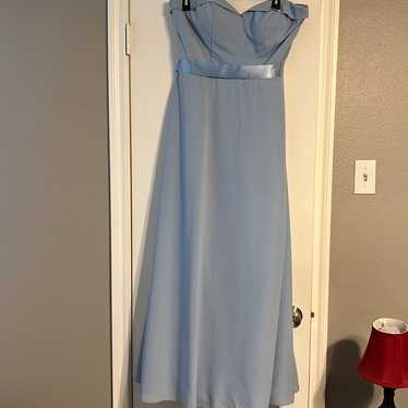 Baby blue formal/bridesmaid dress