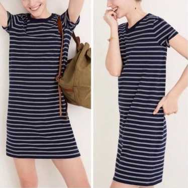 Madewell blue tina striped Gem