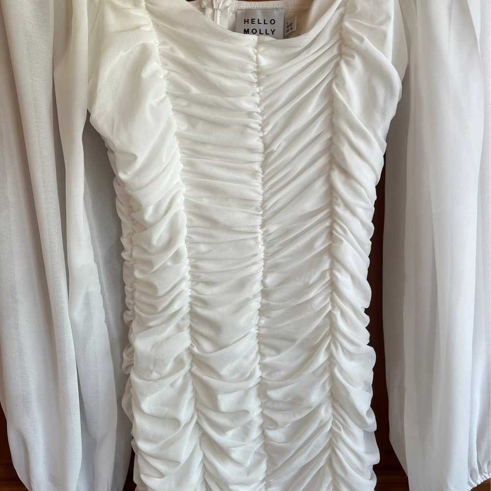 White longsleeve dress - image 2