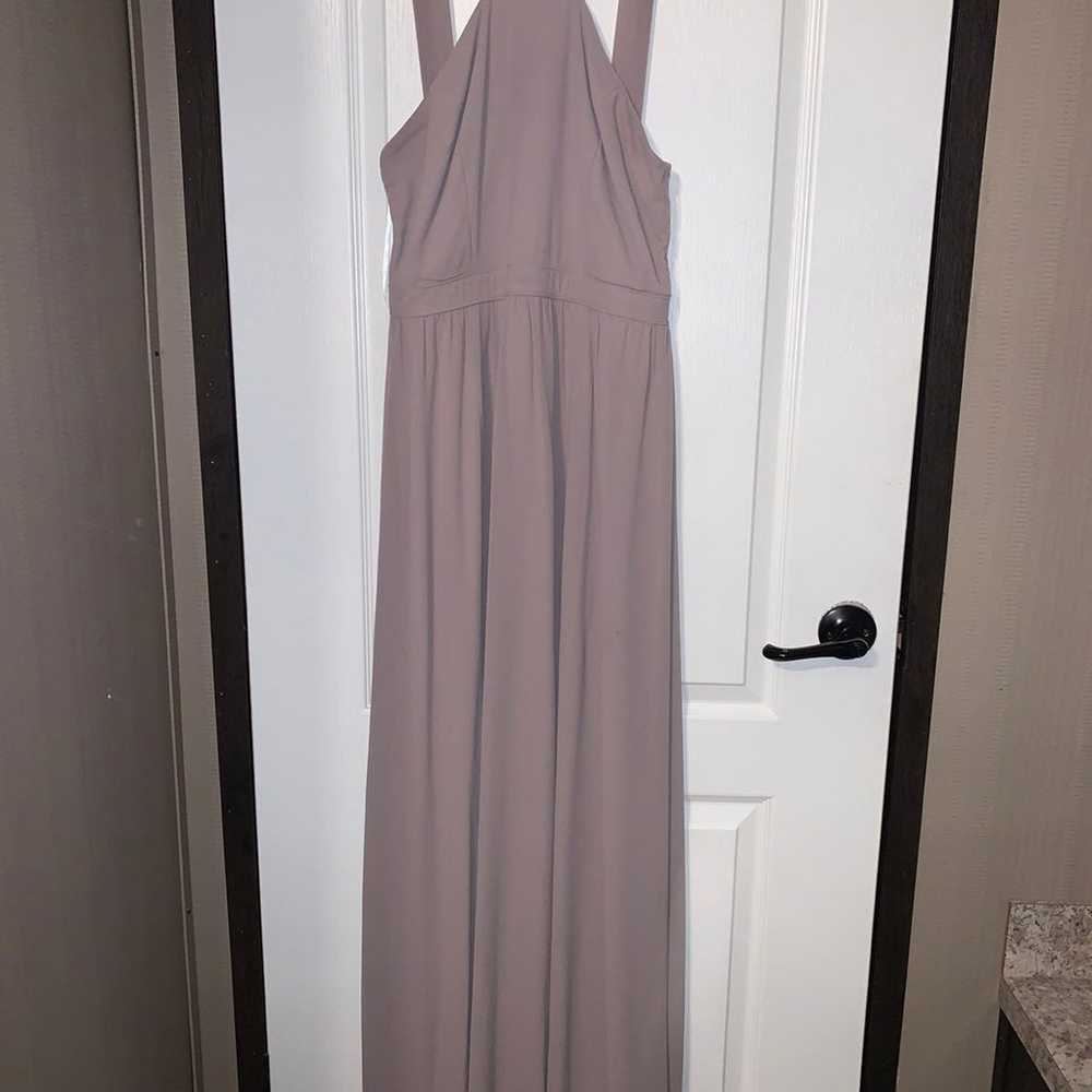 Lulu's mauve bridesmaid dress - image 1