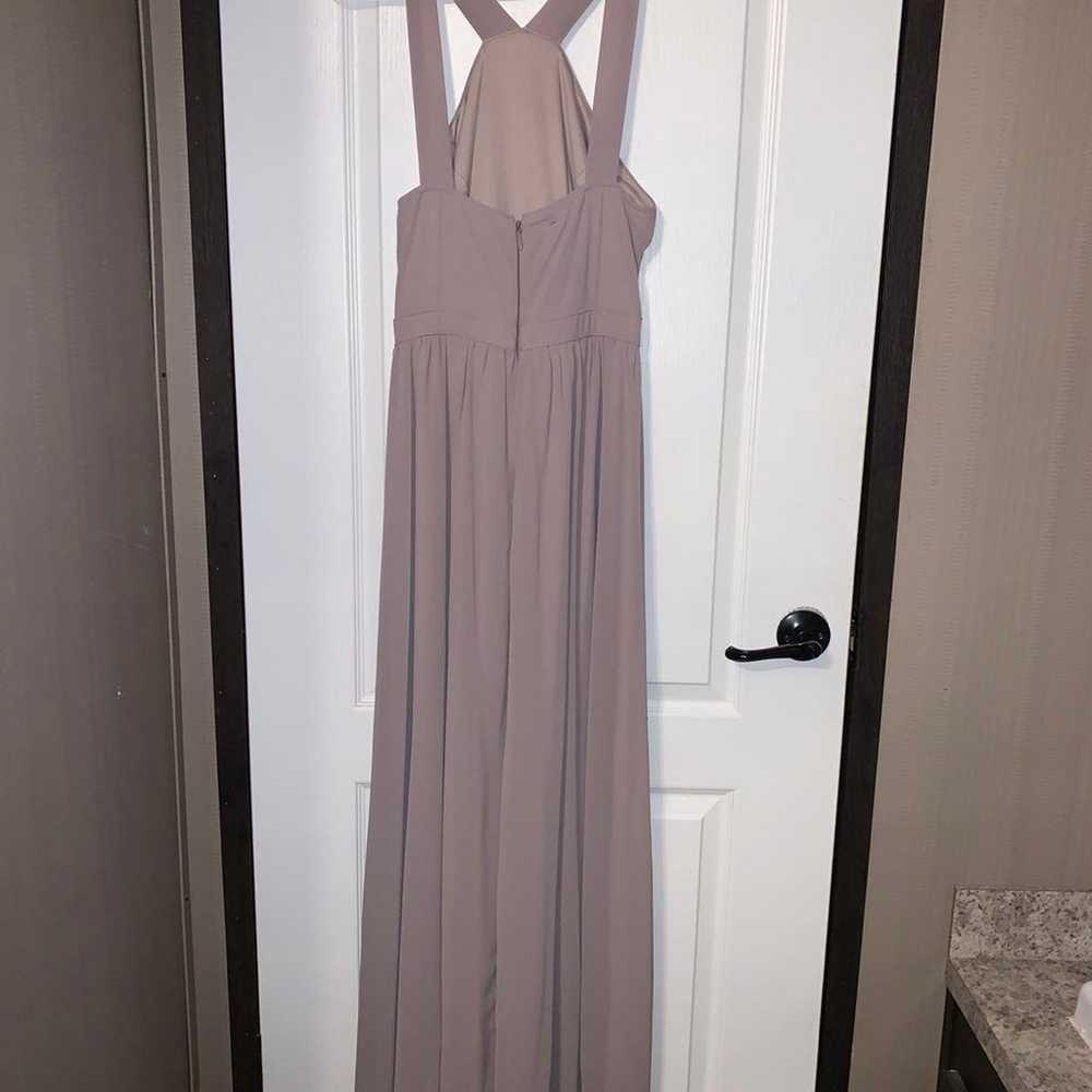 Lulu's mauve bridesmaid dress - image 2