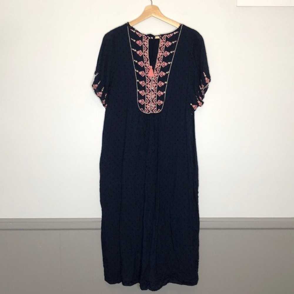 Zara Embroidered Bohemian Midi Dress - image 11