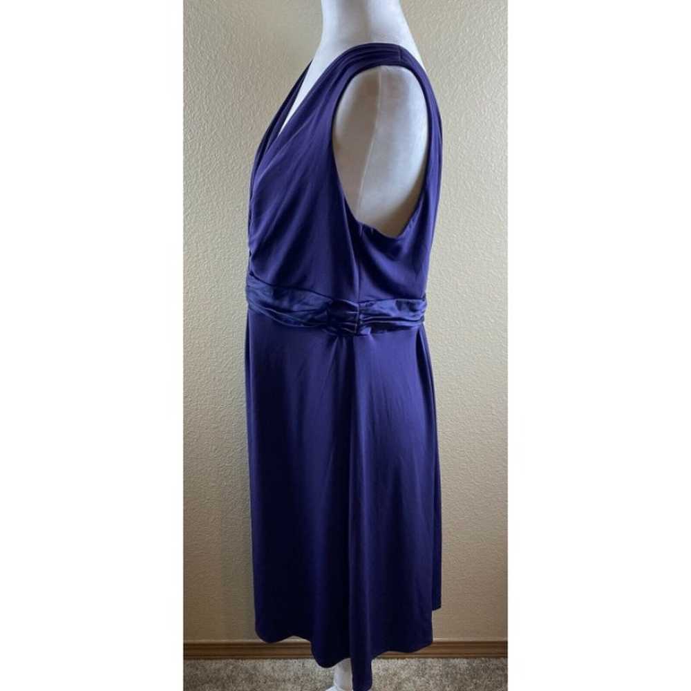 NWT Davids Bridal Plus Sz 16 purple plum - image 2