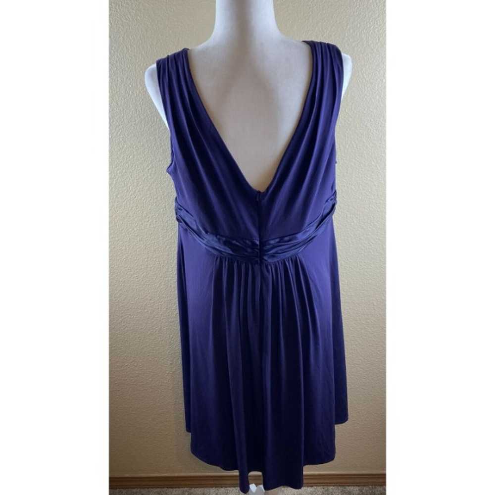 NWT Davids Bridal Plus Sz 16 purple plum - image 3