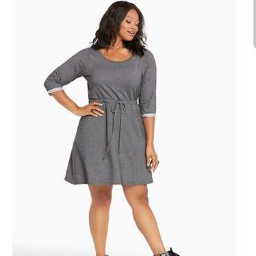 Torrid Sweatshirt Tie Waist Dress