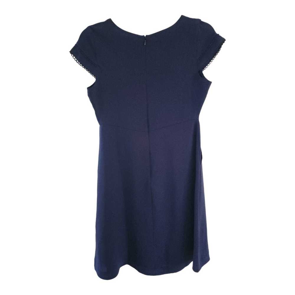 Nicole Miller Dress Fit & Flare Size 8 Navy Blue … - image 1
