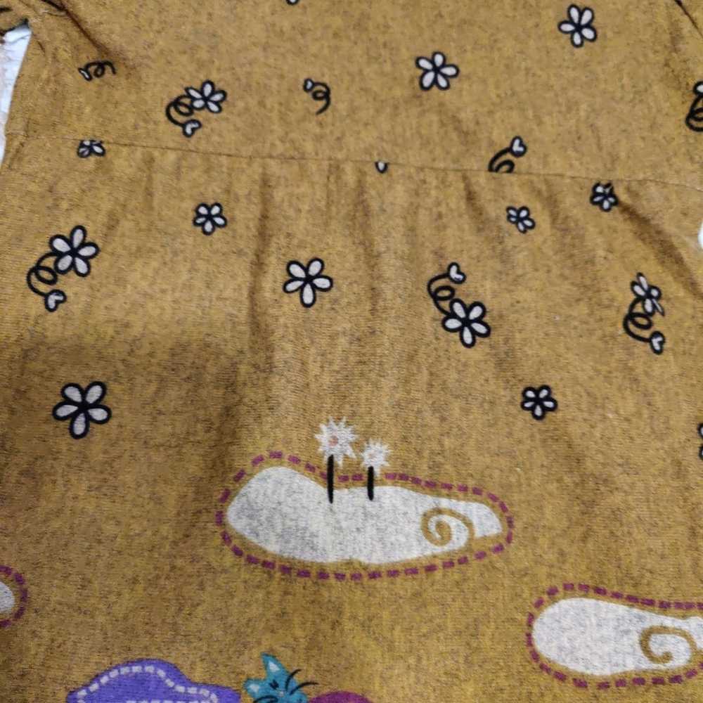 Mushroom & Cats Empire Dress - image 4