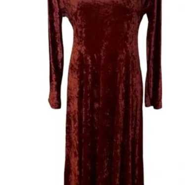 All That Jazz - Vintage Crushed Velvet Burgundy Mi