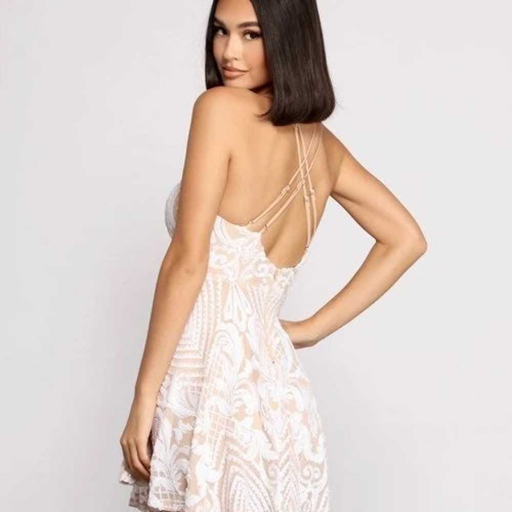 WINDSOR NICOLE  SEQUIN SCROLL PARTY DRESS - image 2