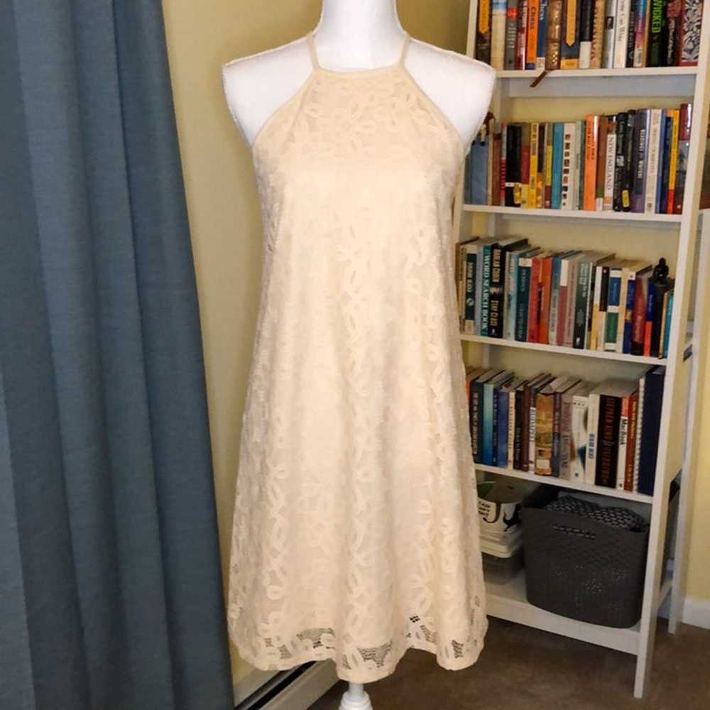 Love, Fire Lace Dress in Cream Size L - image 1