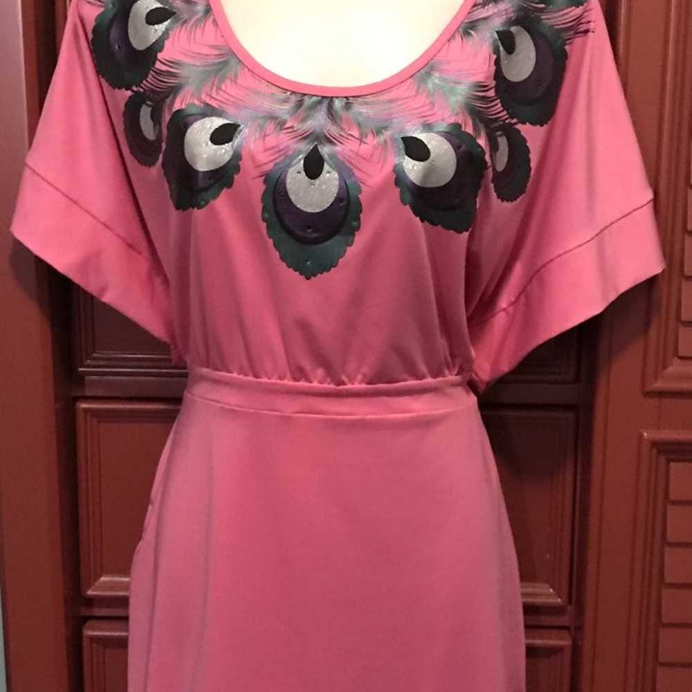 Pink Peacock Dress - image 1