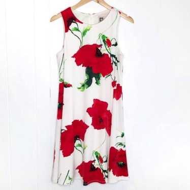 Anne Klein floral sleeveless dress