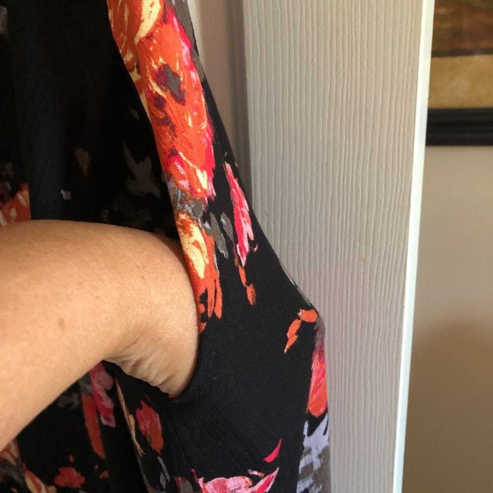 floral maxi dress with pockets - image 2