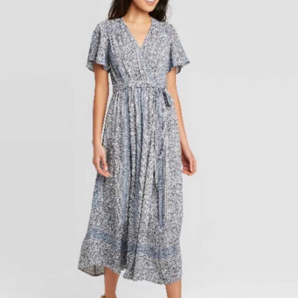 Knox rose blue maxi dress - image 2