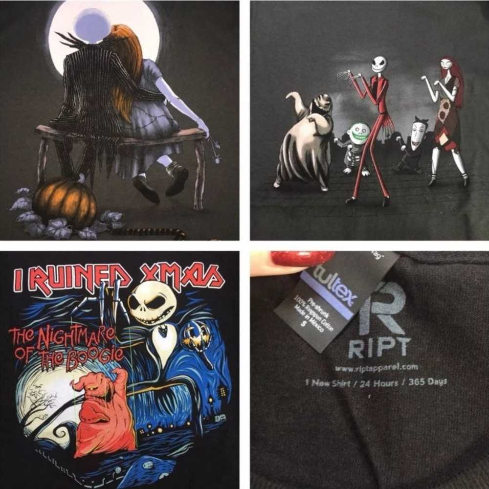 New Nightmare Before Christmas T Lot of 3 limited… - image 1