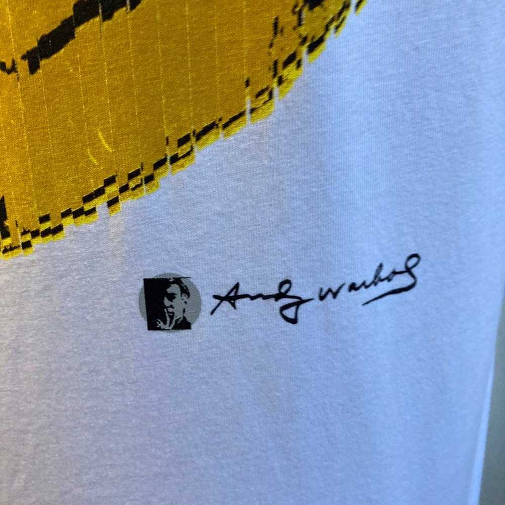 Andy Warhol quote art uniglo tshirt - image 3