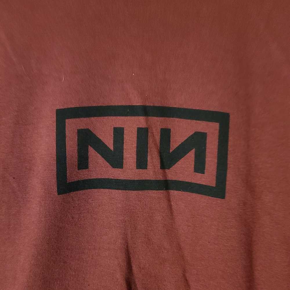 Authentic Nine Inch Nails Tour Shirt - image 2