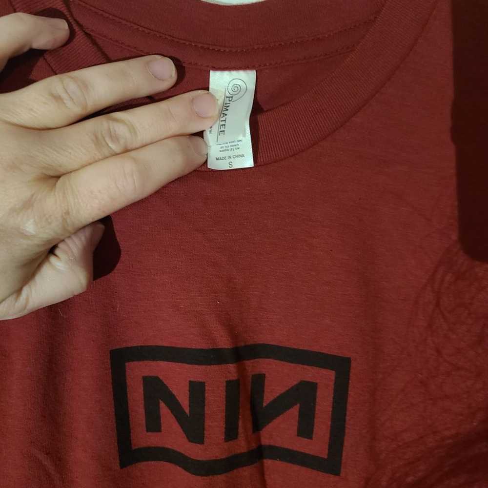 Authentic Nine Inch Nails Tour Shirt - image 3