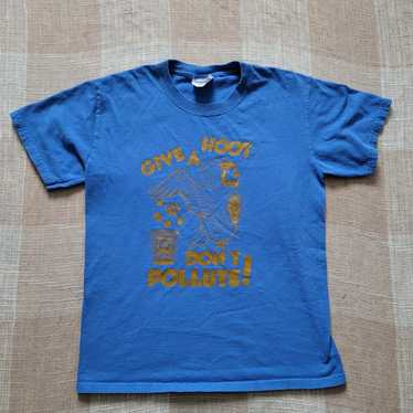 Give a hoot, dont pollute tshirt