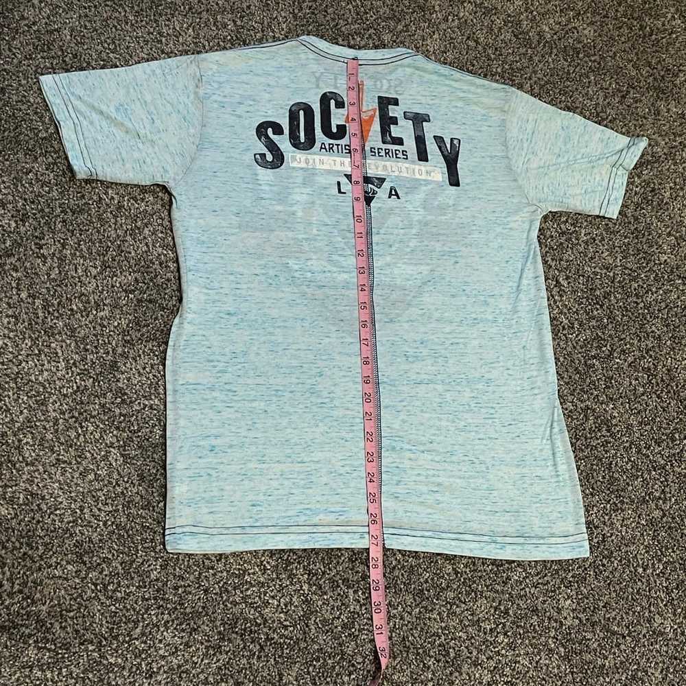 Lot of 3 Society Buckle Mens Short Sleeve T-Shirt… - image 7