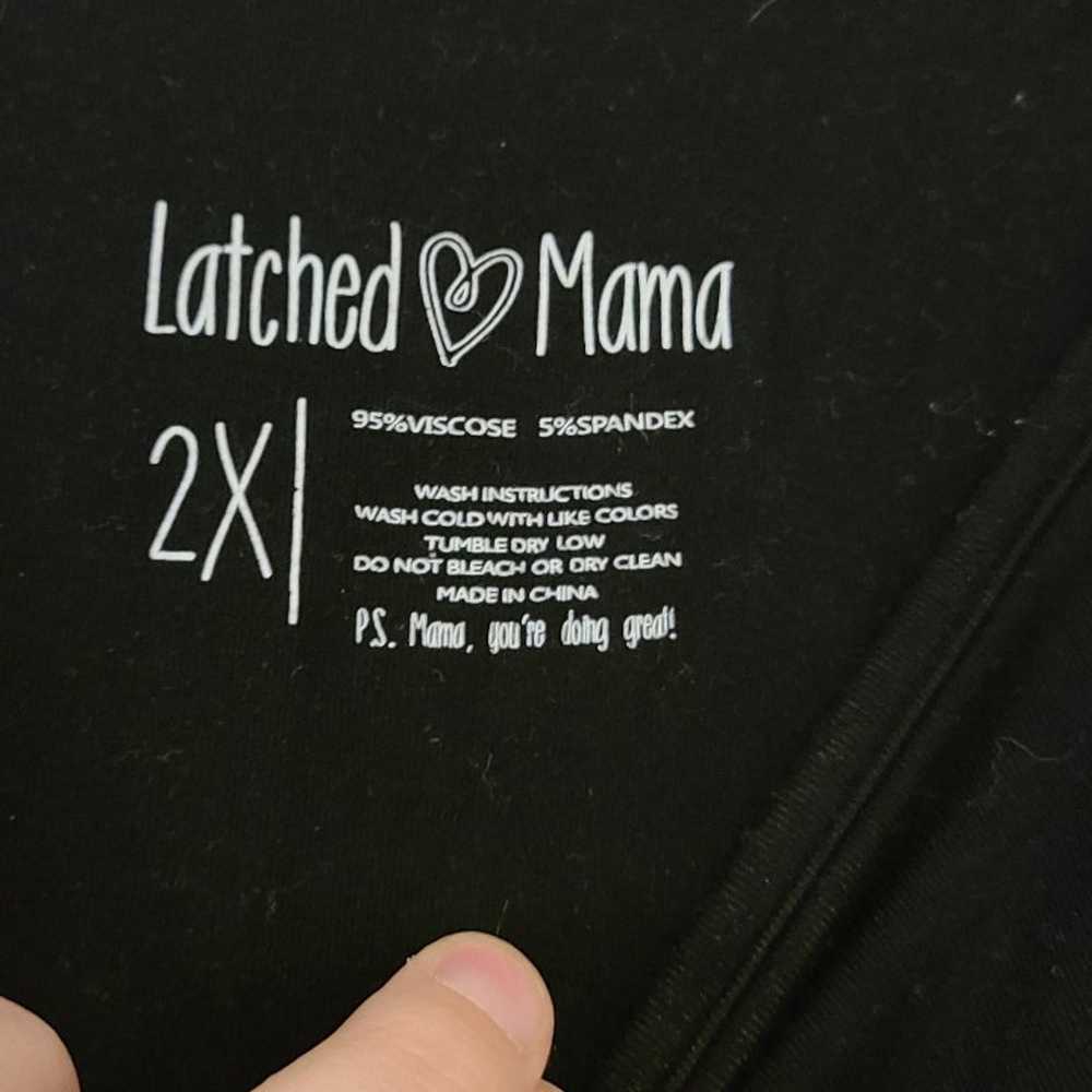 Latched mama nursing maxi dress - image 4