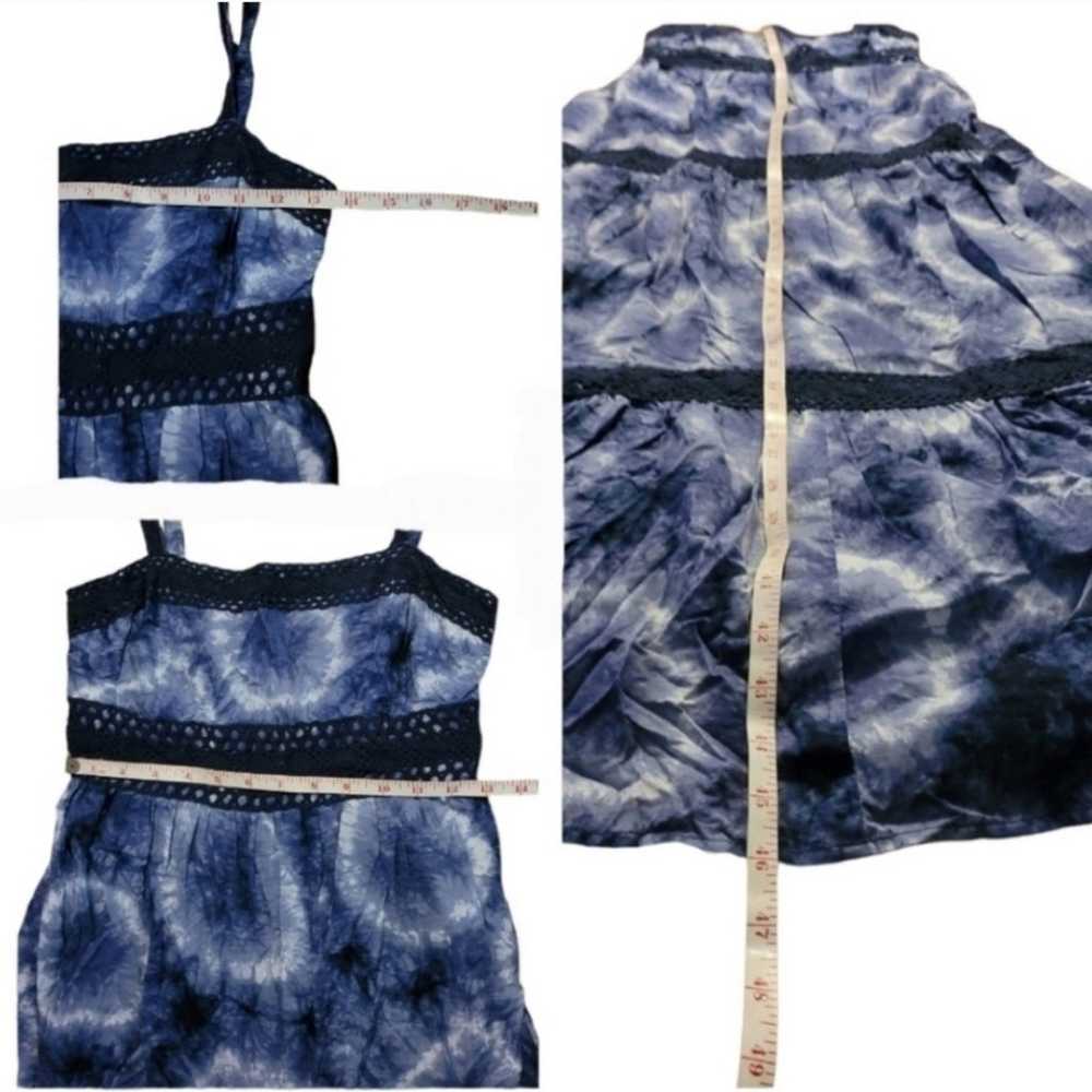MICHAEL Michael Kors Crochet Tie Dye Maxi Dress S… - image 11