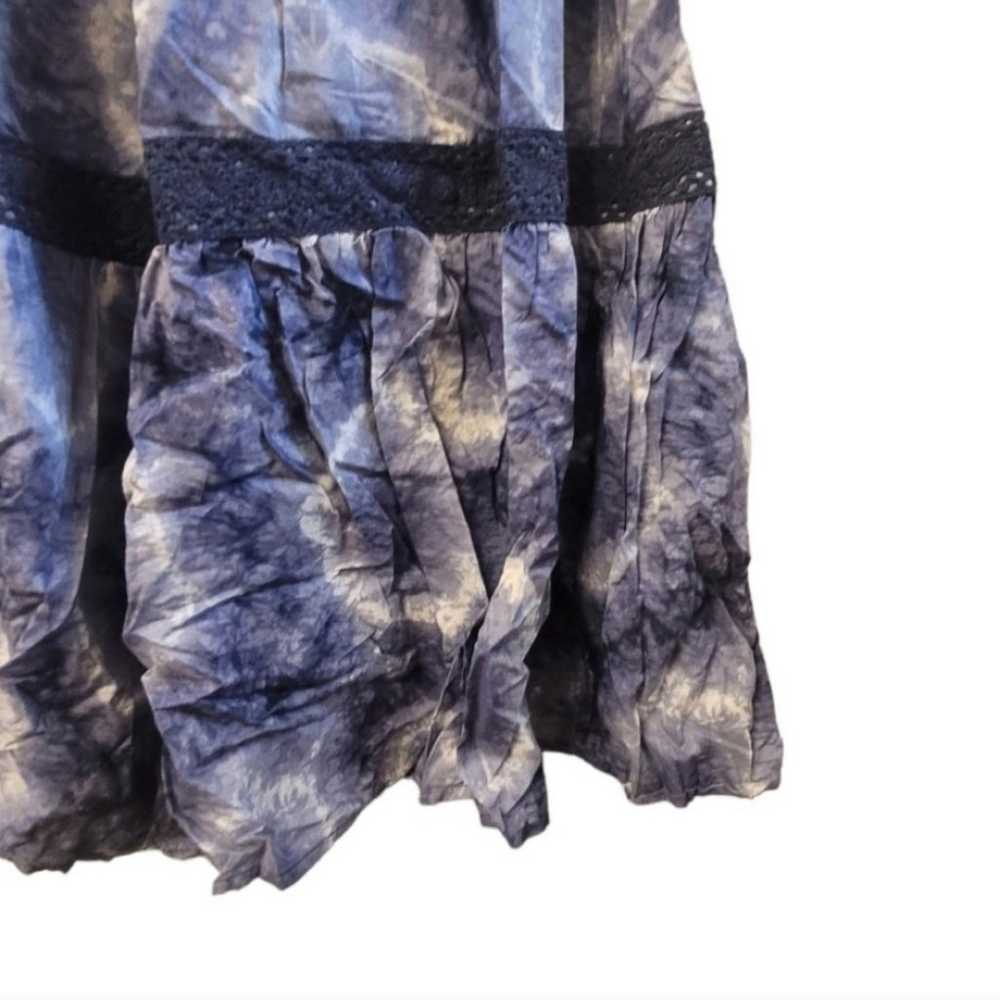 MICHAEL Michael Kors Crochet Tie Dye Maxi Dress S… - image 4