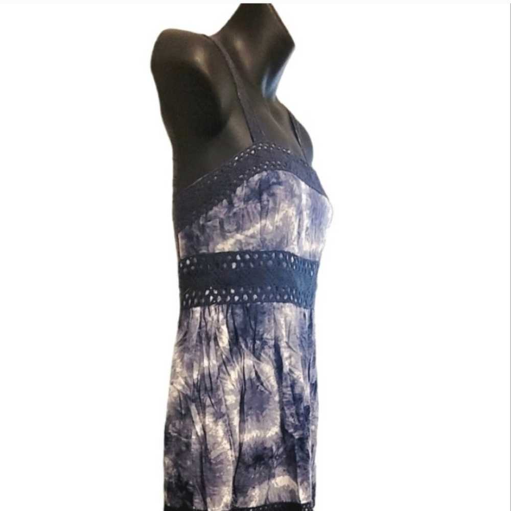 MICHAEL Michael Kors Crochet Tie Dye Maxi Dress S… - image 5