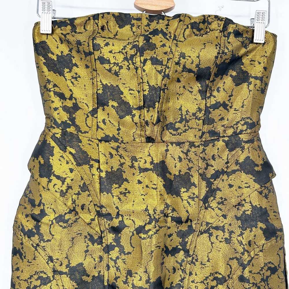 Lucca Couture UO Womens Metallic Jacquard Straple… - image 3