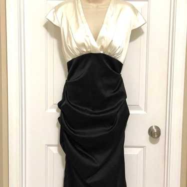 Xscape Satin Evening Dress -orig $180 - image 1