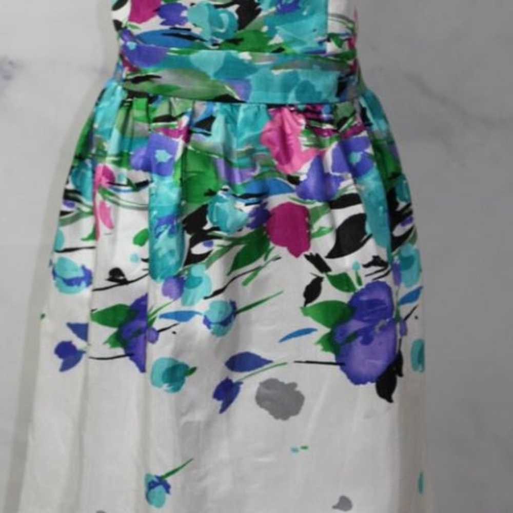 Tiana B Multi Color Floral Dress (16) - image 5