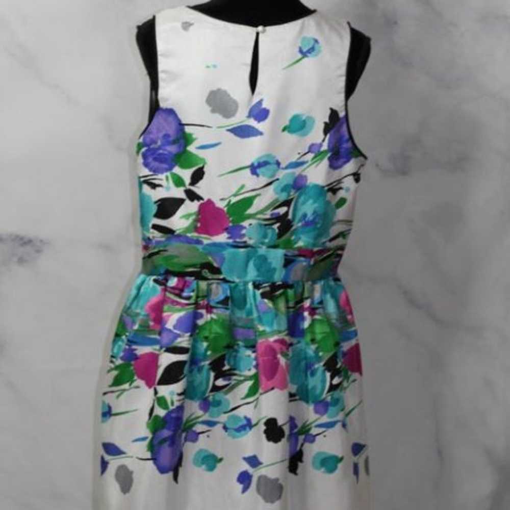 Tiana B Multi Color Floral Dress (16) - image 7