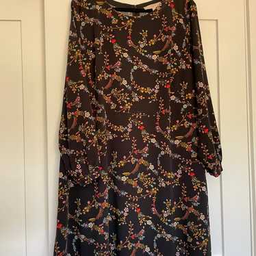 LOFT Plus black floral dress size 20 or 2XL - image 1