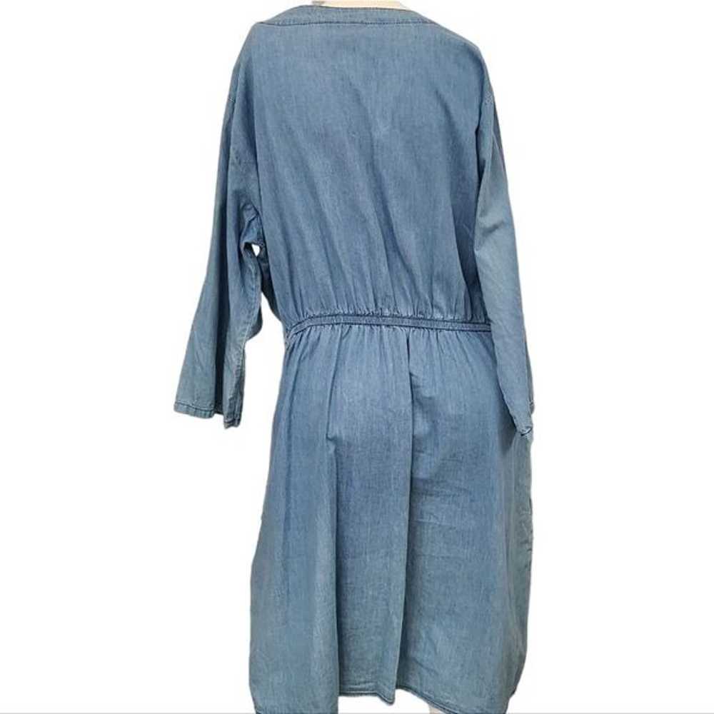 MPH Collection Chambray Dress size 2X - image 4