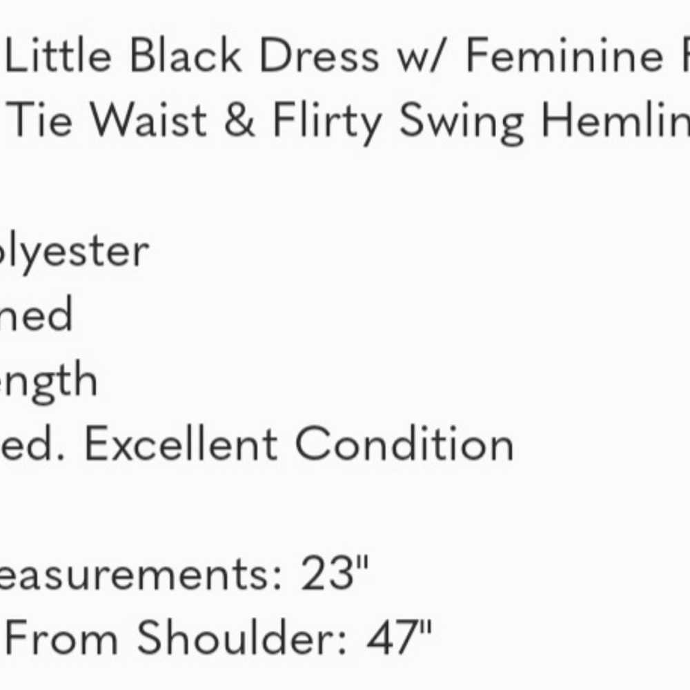 Who What Wear Black Ruffle Strap Tie Waist Casual… - image 9