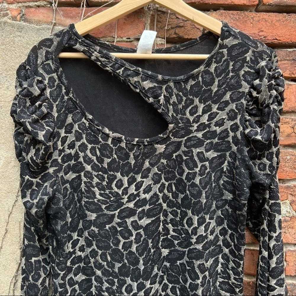 Eien leopard print cut out dress 2XL - image 4