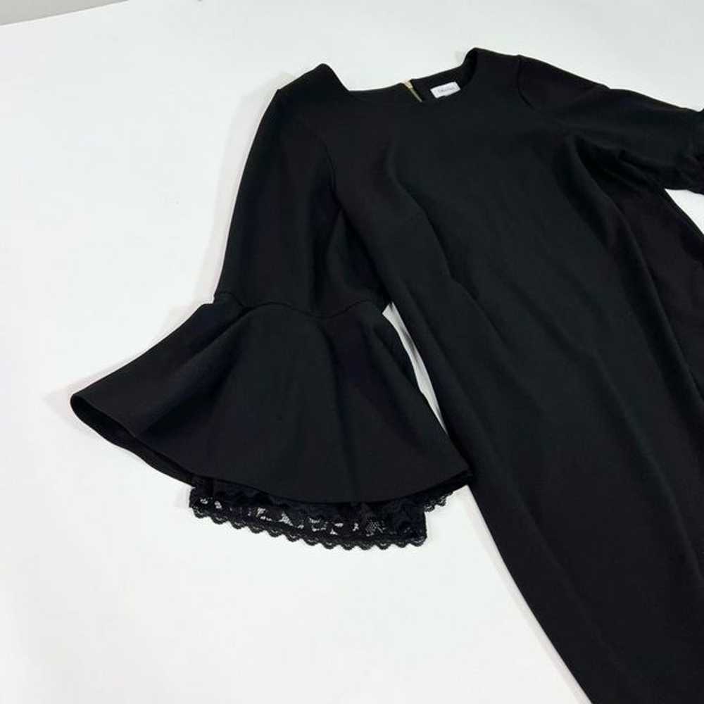 Calvin Klein Shift Dress Women's 20W Black 3/4 Be… - image 2