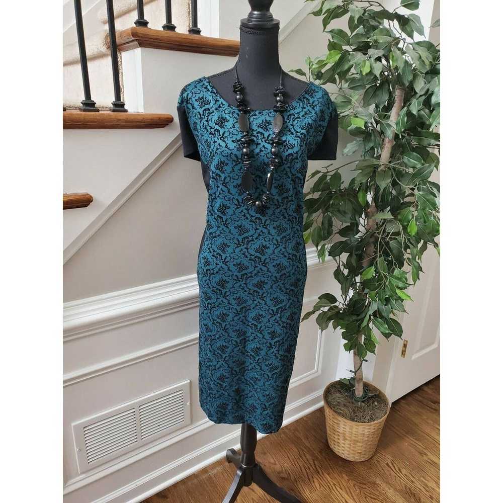 AA Studio AA  Black/Blue Dress Size 22W - image 1