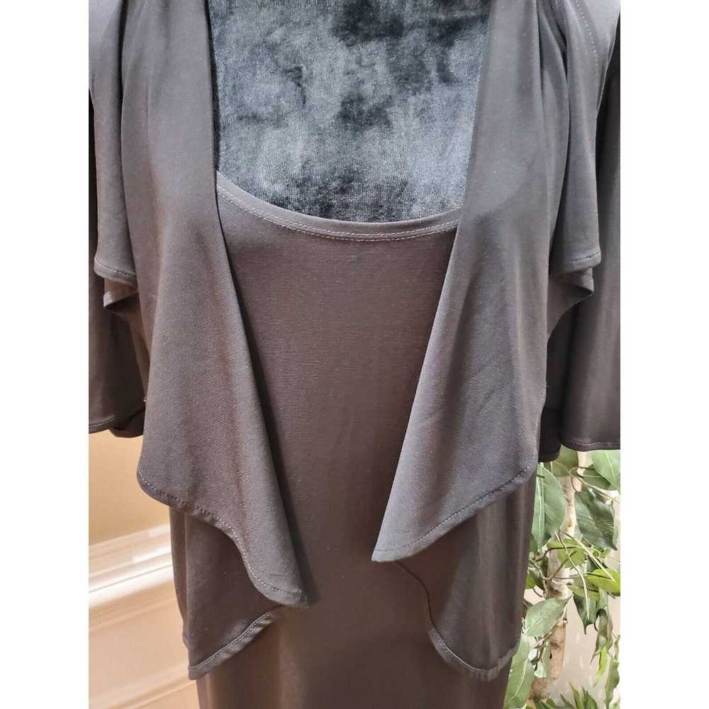 Another Thyme Women Black Solid Polyester Scoop N… - image 2