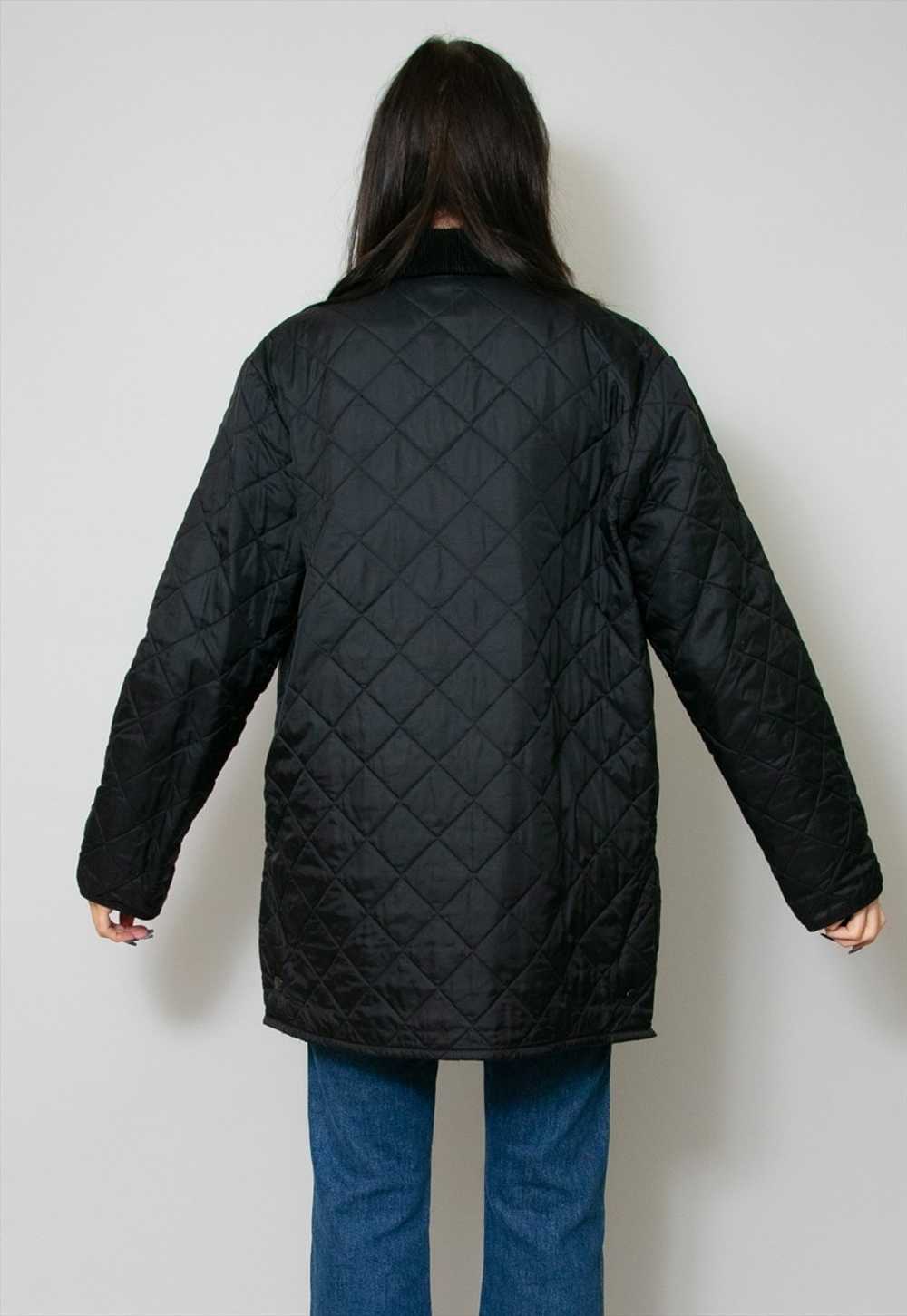 Barbour Ladies Black Quilted Long Sleeve Jacket - image 4