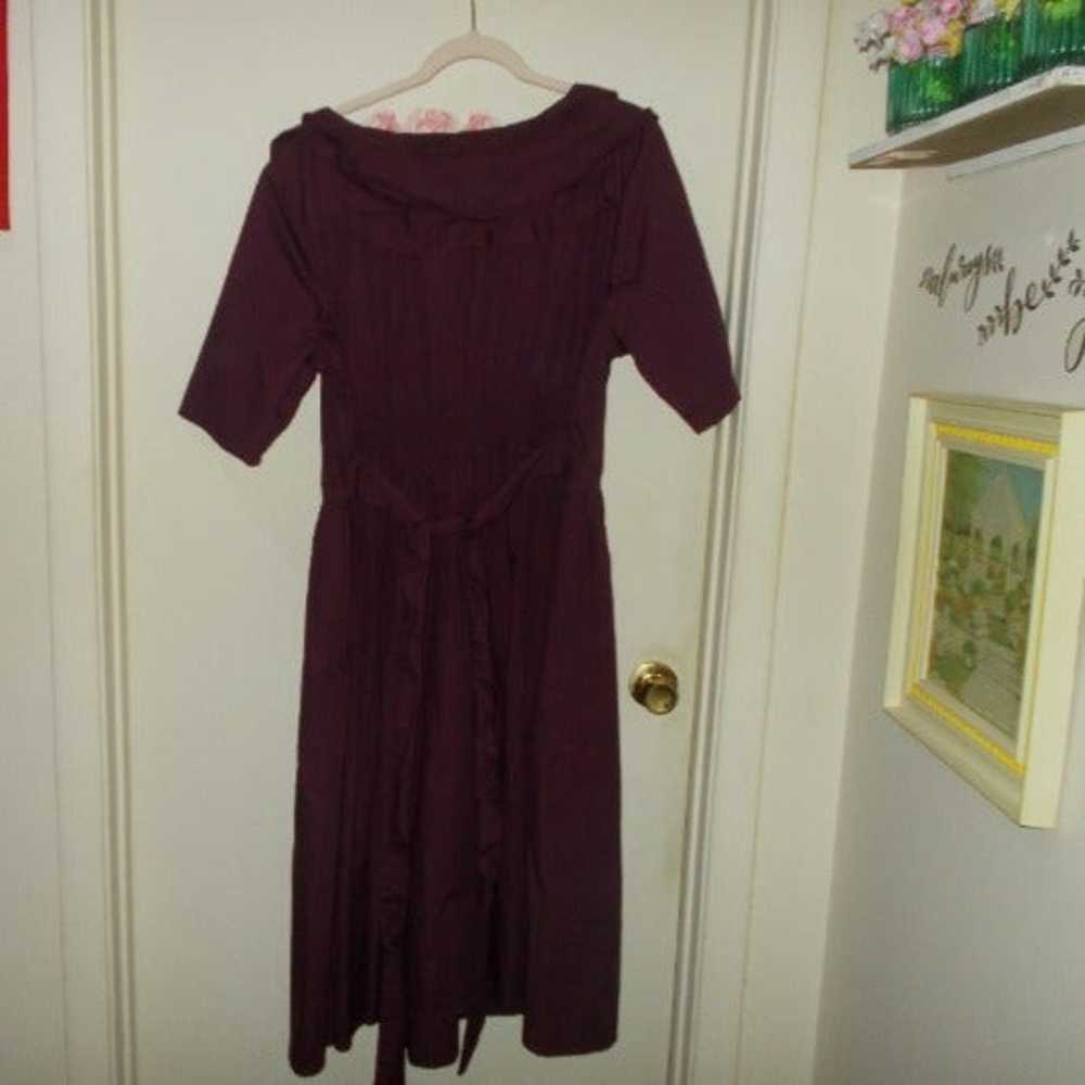 Eshakti Ruffle Front Dress Size 2X (22W) - image 4