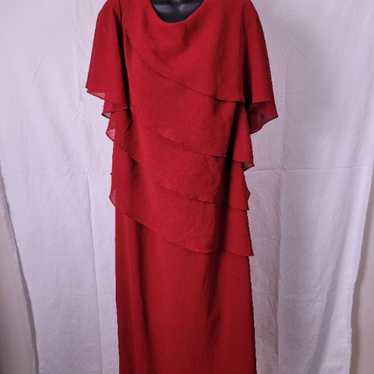 Karls Korner Womens Size 20 W Red Dress - image 1